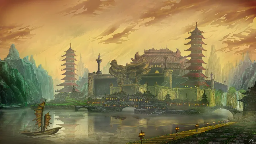 Download digital style painting stock photo for laptop 