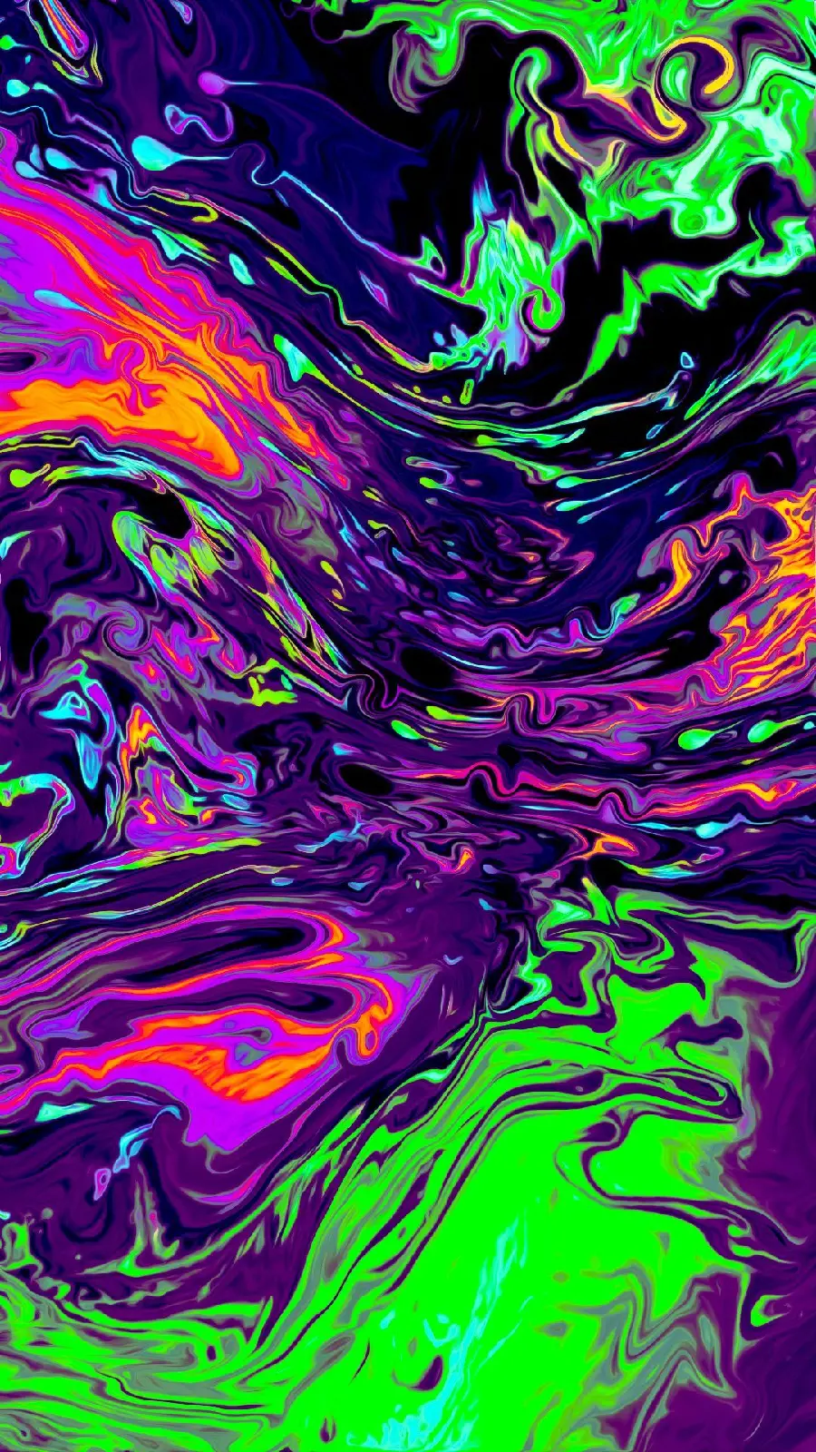 Amazing Colorful Liquid Background with Super Beautiful Phosphor Highlight