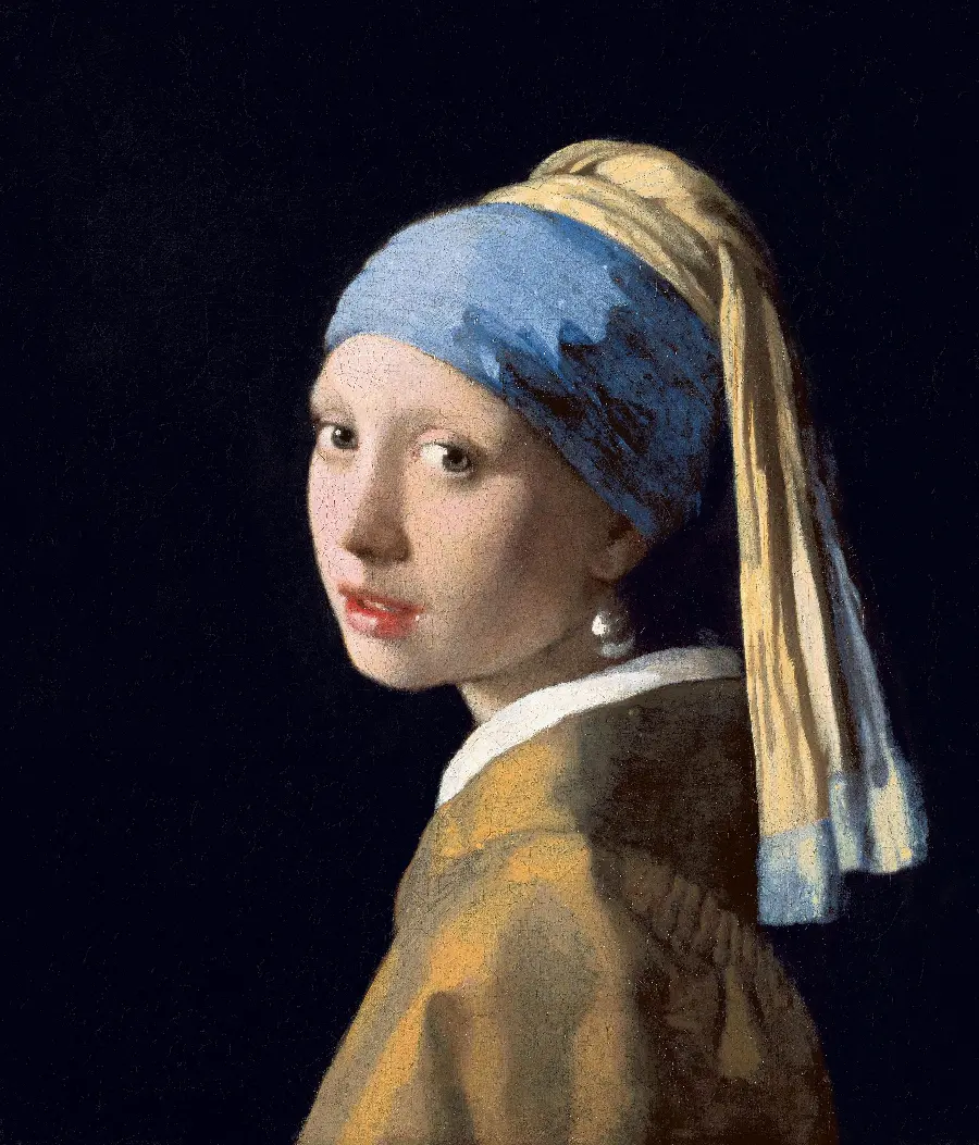 Download the full HD image of the most famous work of Johannes Vermeer, Girl with a Pearl Earring