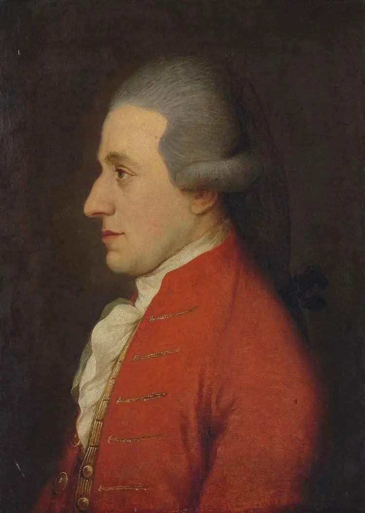 Simple and free image of Mozart, the greatest Austrian composer ever 