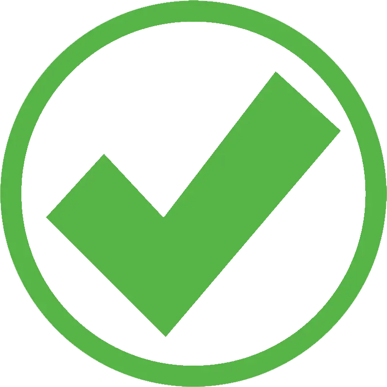 The most beautiful free png green tick ready to use