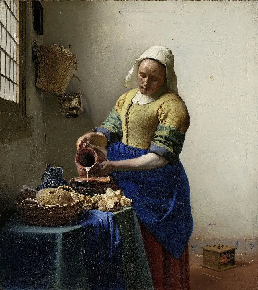 Free and high quality download of the painting of the Lioness by the famous Johannes Vermeer