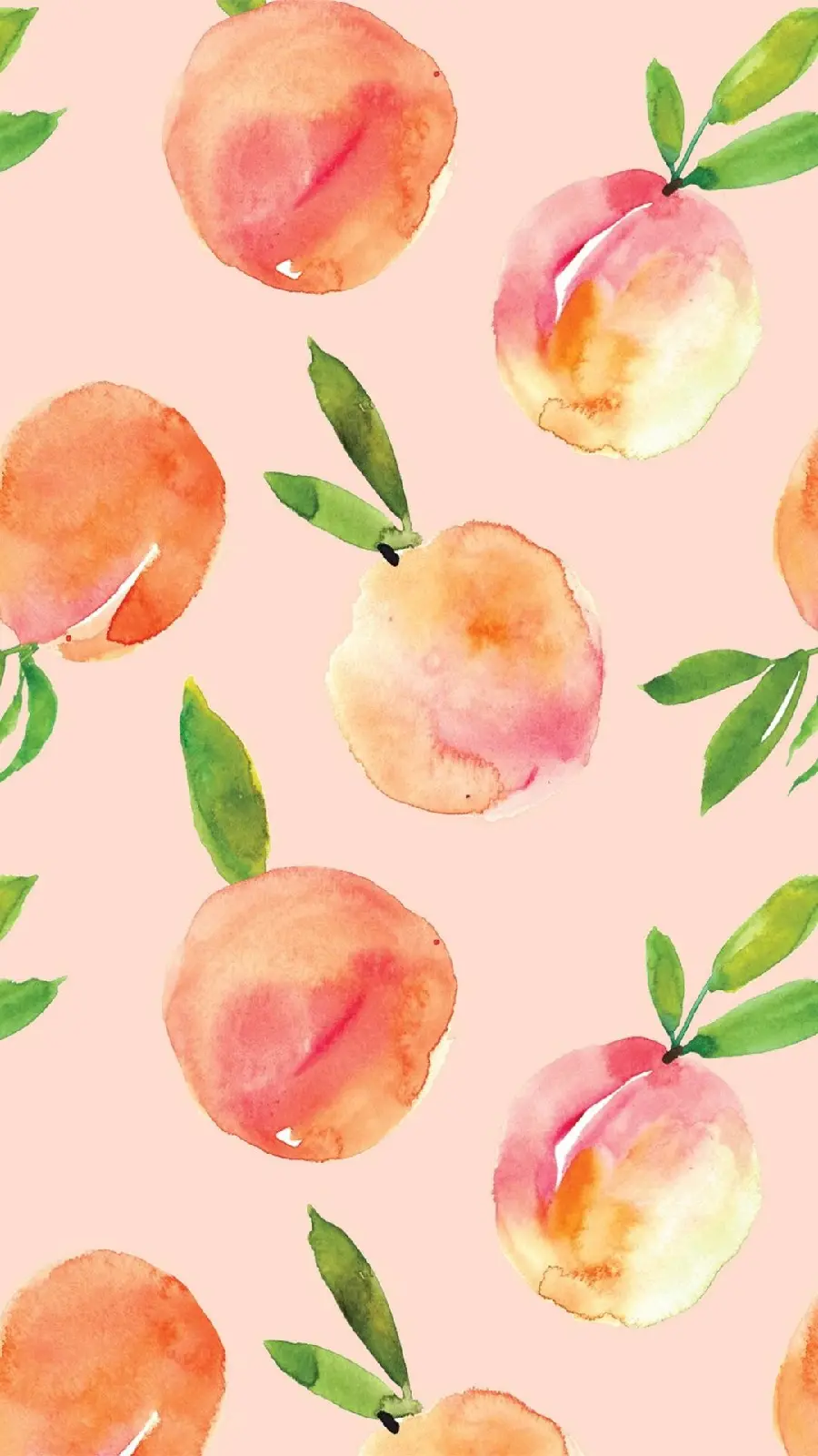 The cutest fantasy peach fruit wallpaper for Xiaomi mobile