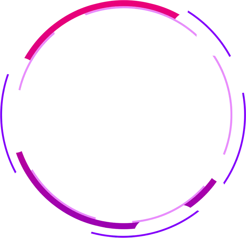 Super beautiful circular purple template for Instagram music post