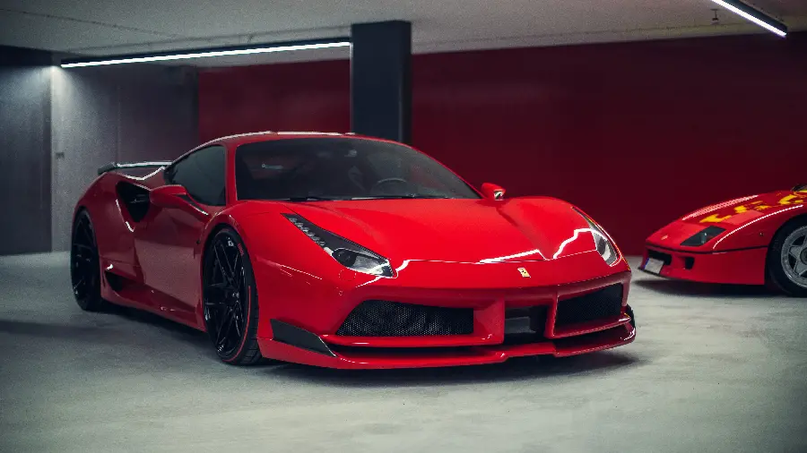 Image of the best-selling Ferrari 488 Spider suitable for Instagram