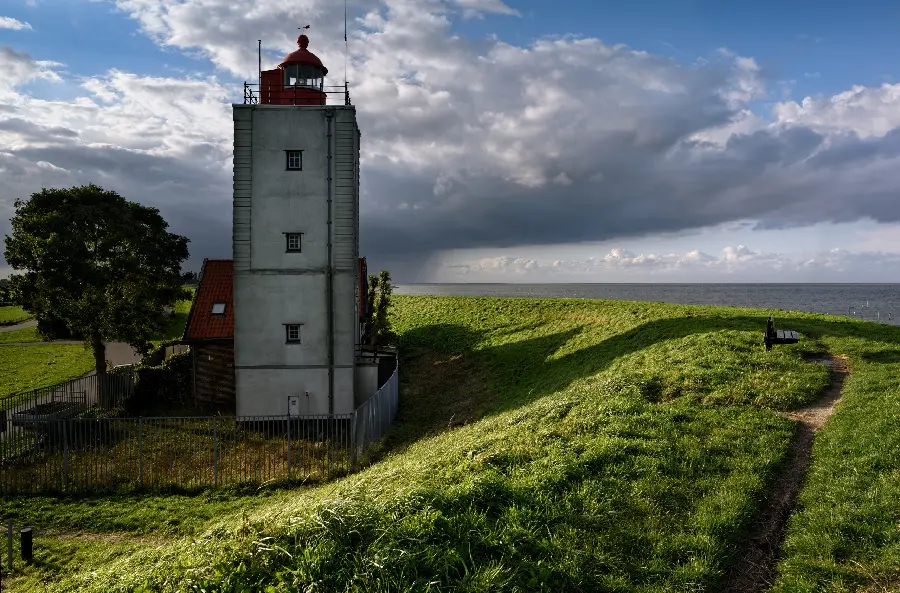 Amazing and wonderful picture of an interesting tower in the heart of nature
