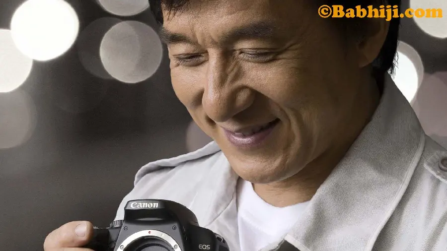 Stock image of Jackie Chan, actor and filmmaker, martial artist and kung fu stuntman