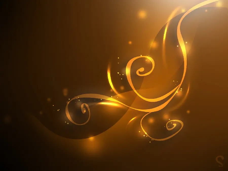 A very beautiful photo of a beautiful design with a golden-orange color 