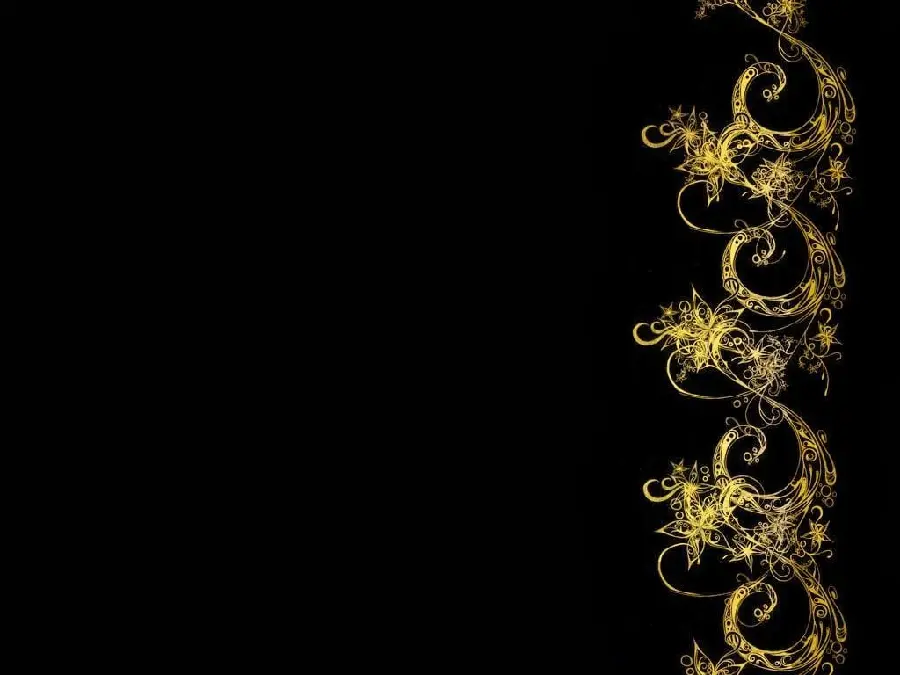 Amazing and beautiful black and gold image with HD quality