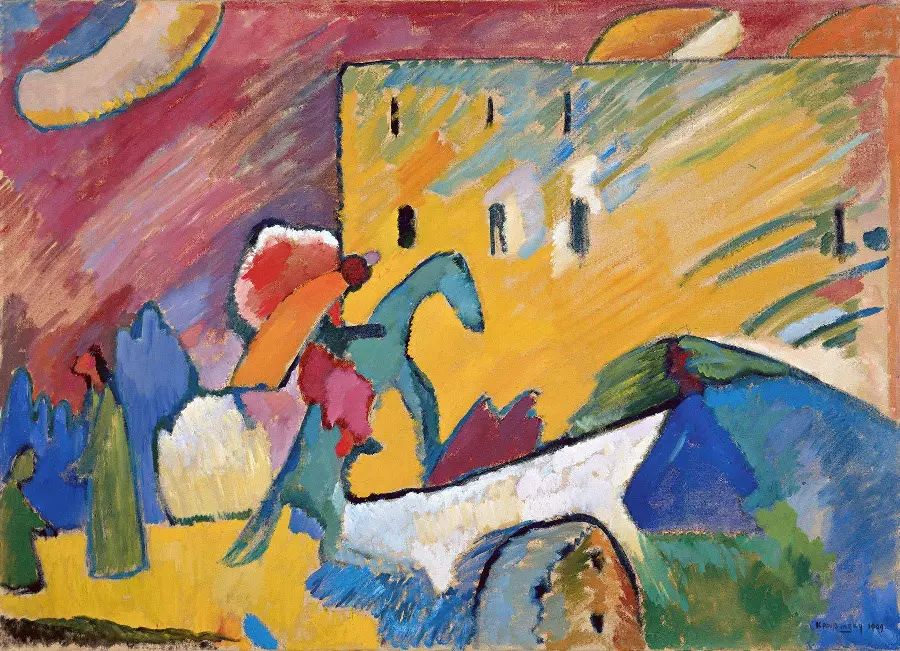 The most artistic work of the great Russian painter Wassily Kandinsky 