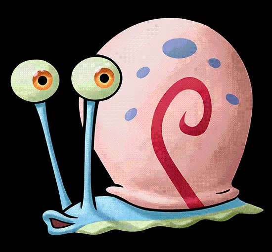 SpongeBob Snail Drawing in Teleported Form Completely Free