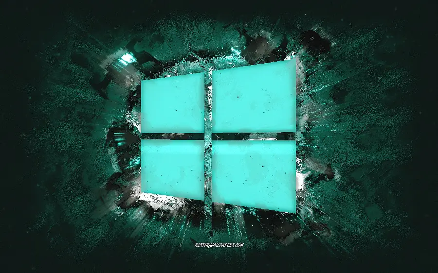 A very beautiful background of square turquoise stone with a bright color 