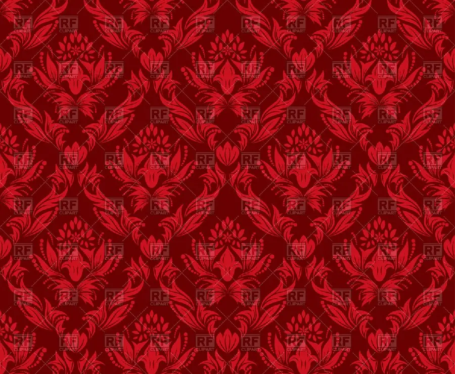 Unique and special photo of a red patterned poster 