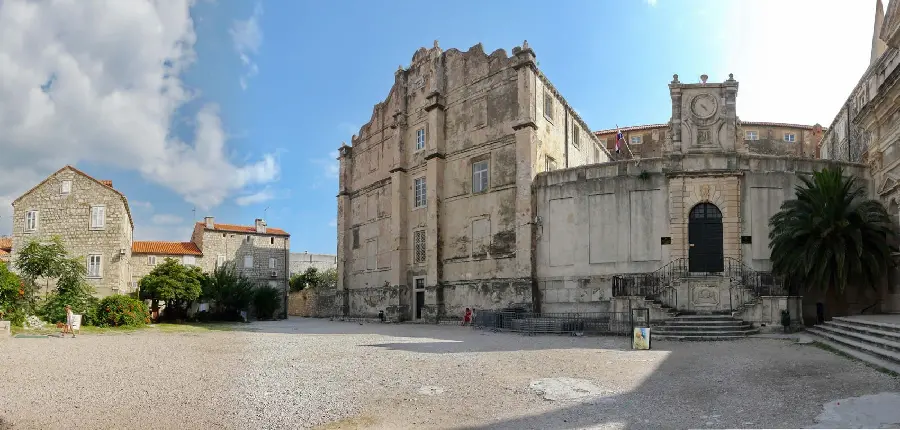 Lovely historical monument wallpaper in Croatia in 8k quality