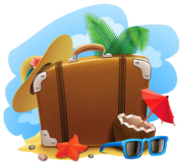 Amazing and spectacular background of suitcase icon with high quality 