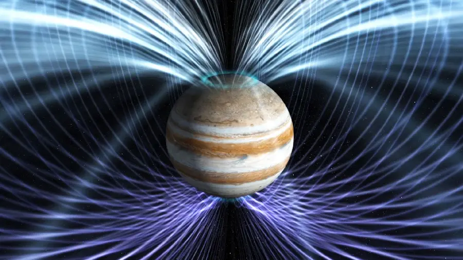 Designing a magnetic field image for a university student profile 