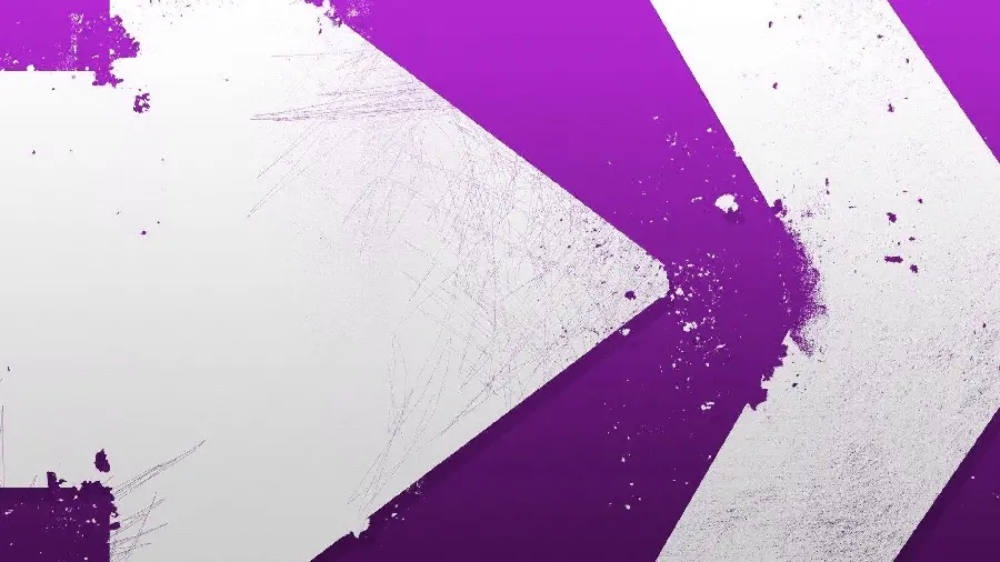 Abstract Fantasy Girly Purple Arrow Design for Website