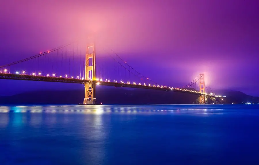 The most beautiful photo taken of the Golden Gate Bridge in San Francisco 