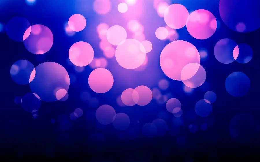 Girly profile photo of cute and romantic suspended purple particles suitable for personal sites