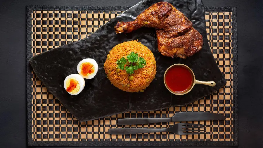 Luxury image of delicious and special food of Cairo, the capital of Africa