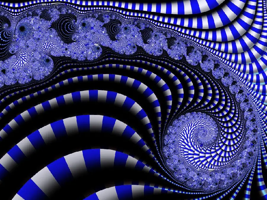 Download the fractal image, a spectacular and interesting art in mathematics 