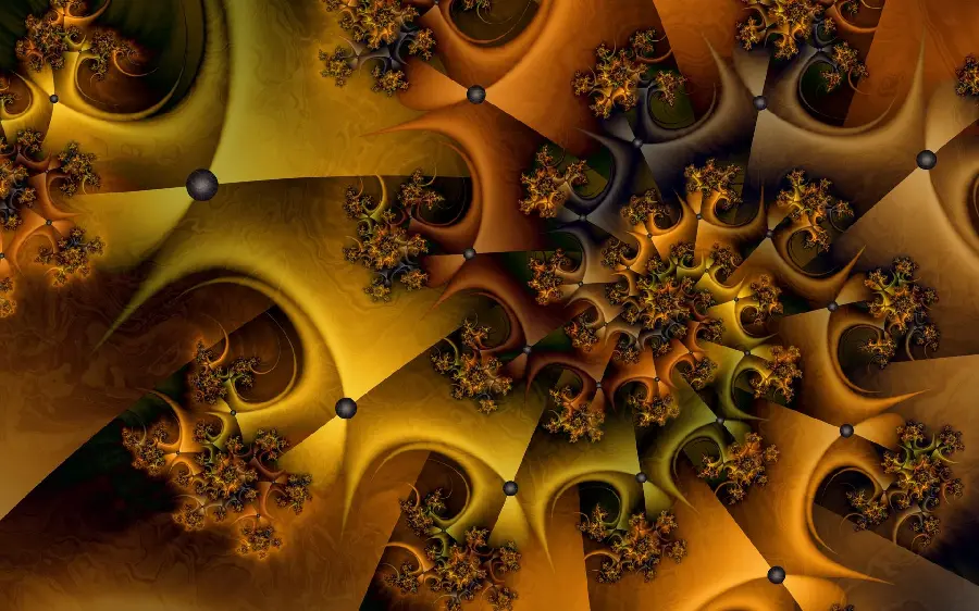 The most beautiful art image Fractal suitable for poster printing 
