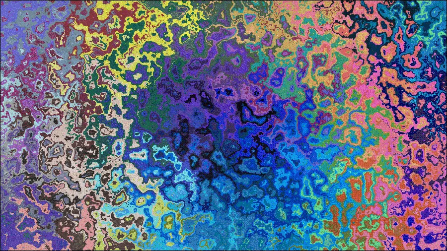 The most mysterious full HD abstract fantasy expressionism style background