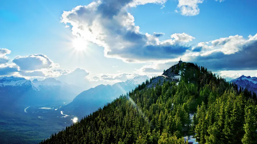 Image of nature in the pleasant sunlight for printing on a nature t-shirt