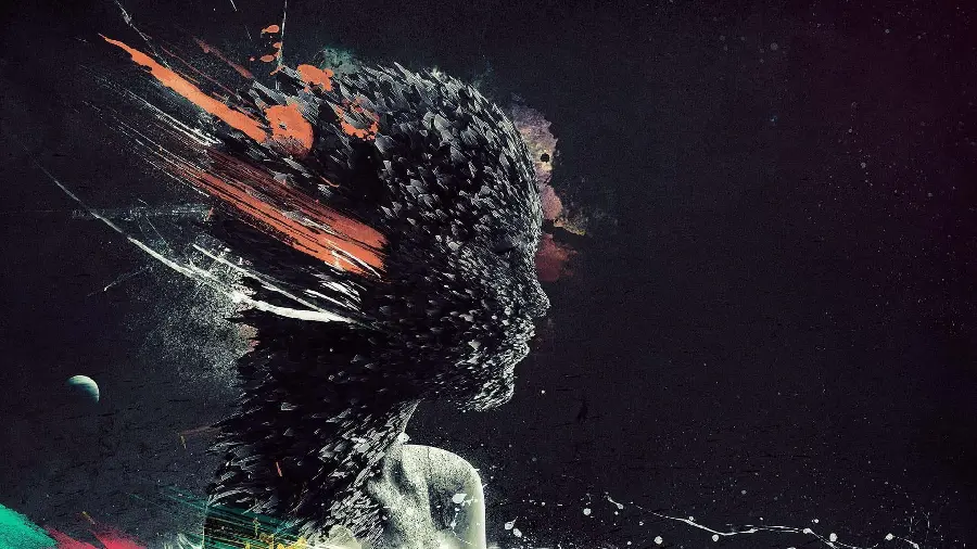 Download scary and fantasy phone background of a surreal painting