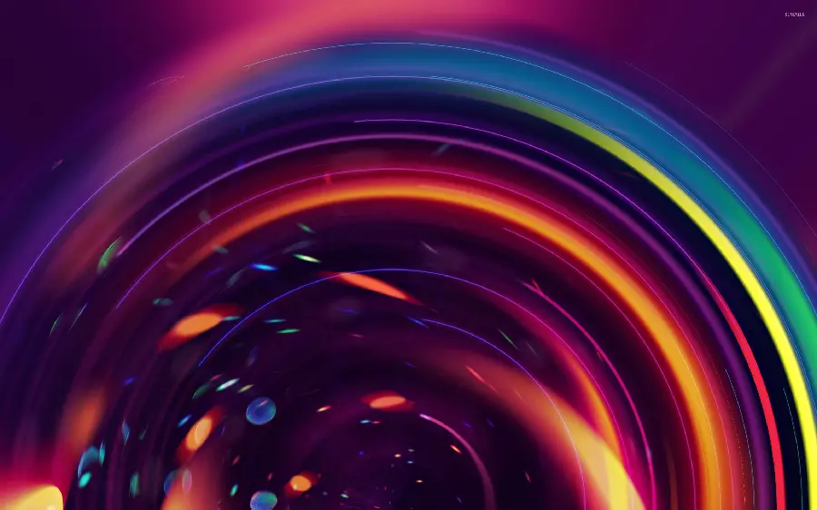 Download abstract circular light effect for Photoshop