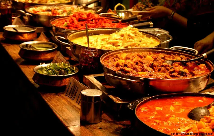 Amazing background of incredibly delicious Mexican food 