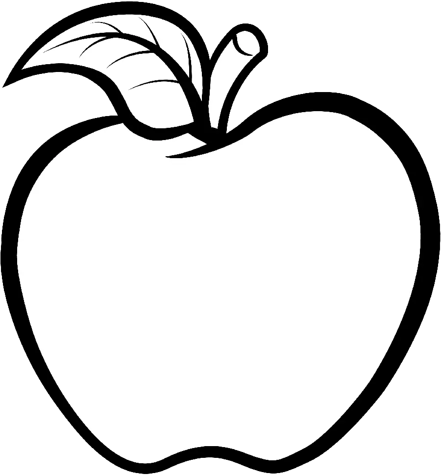 Apple photo with white inner page for printing bulletin boards