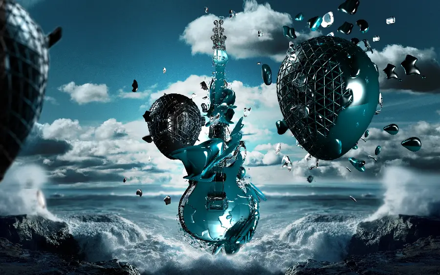 Creative style of luxury music theme and nature and Cool and lively for boys and girls for Samsung touch phones