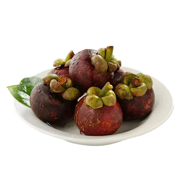 Download the real image of targil fruit on a plate cut off 