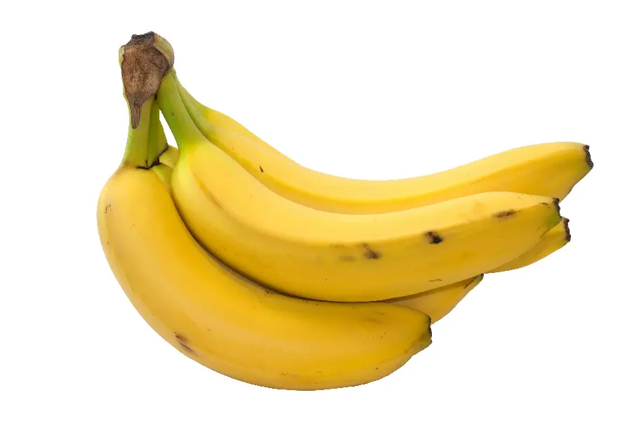 Download Simple and White Background with Banana Design 4k
