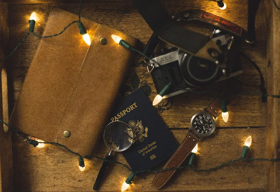  Beautiful and unique wallpaper of a magnifying glass next to a book 