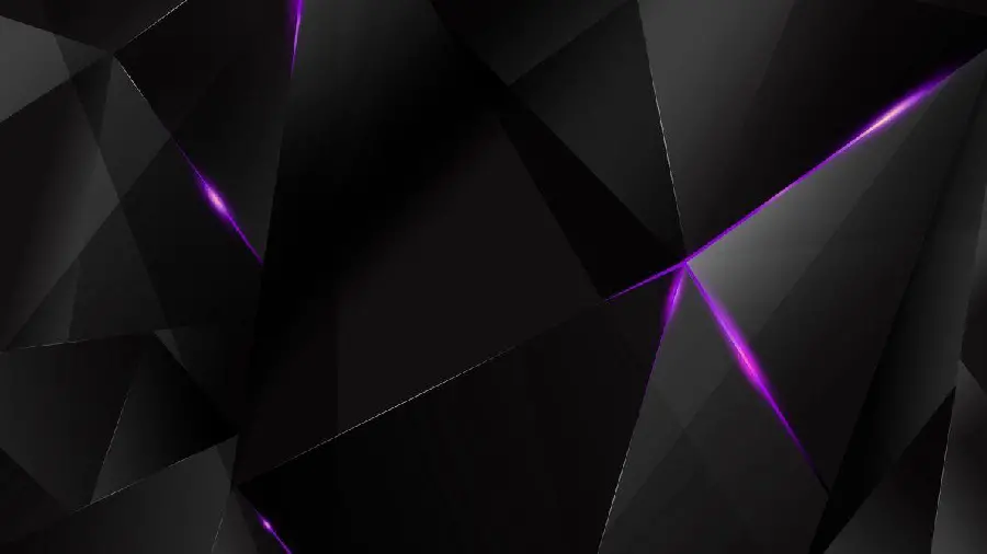 The Most Attractive Dark Purple 3D Fantasy Laptop Wallpaper for Girls