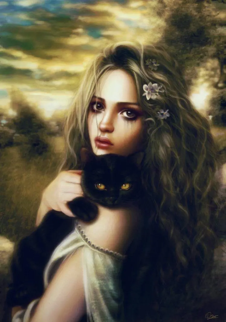 Beautiful and special profile picture in the style of realism 