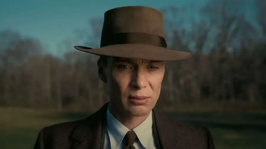 Unique photo of Cillian Murphy in the movie Oppenheimer