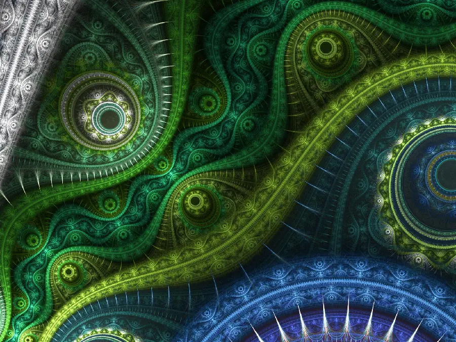 Download free interesting and spectacular fractal art image in the field of mathematics 