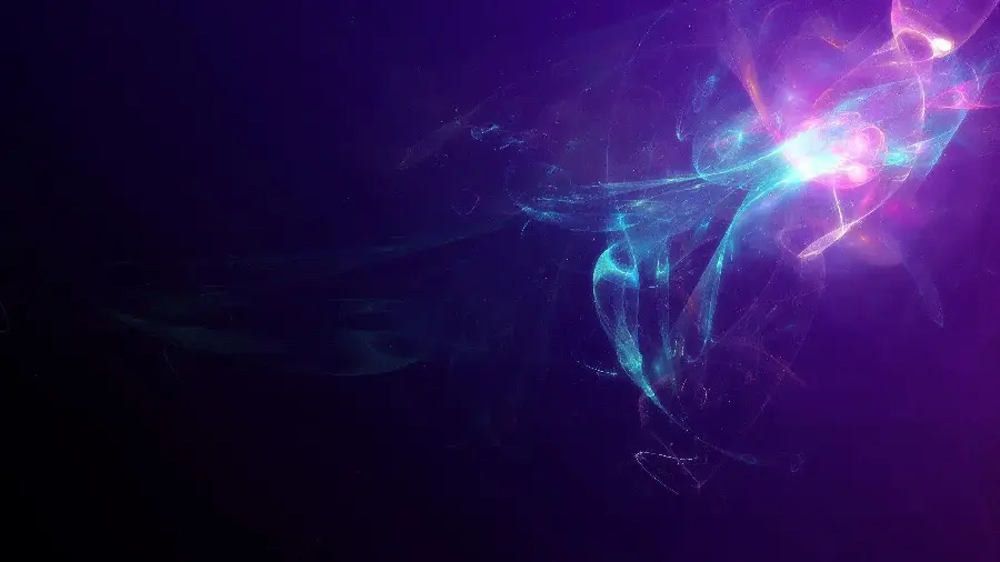 Stock Photo of Purple and Blue Abstract Art Lines in HD Quality