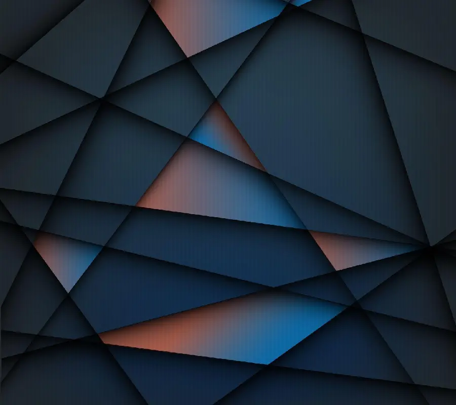 3D abstract background image in polygonal shapes design