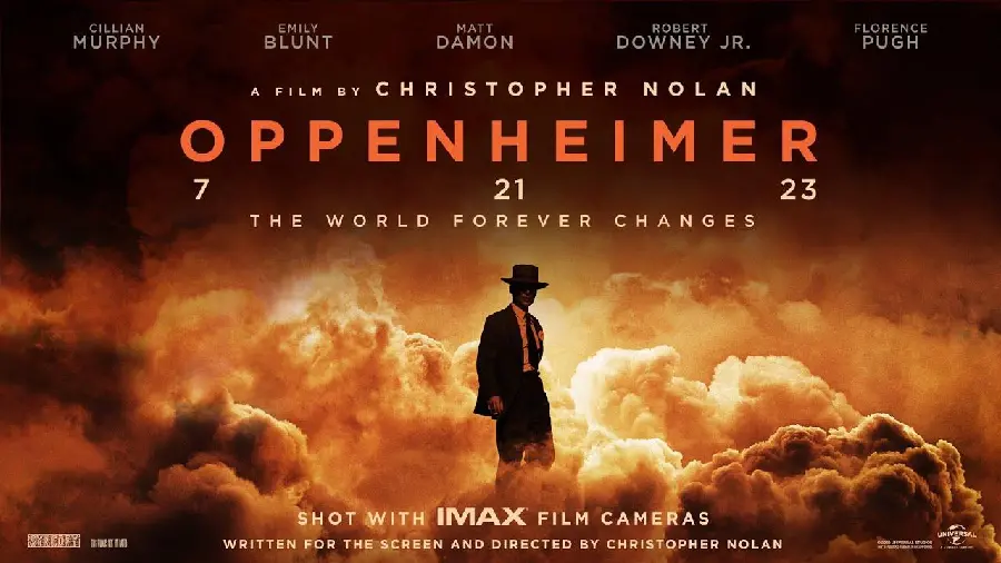 Excellent background of Oppenheimer in fire in high quality