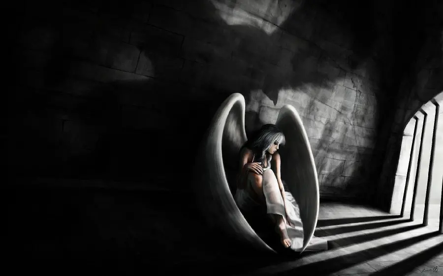 Download Dark Sad Lonely Girl Background for PC andLaptop 