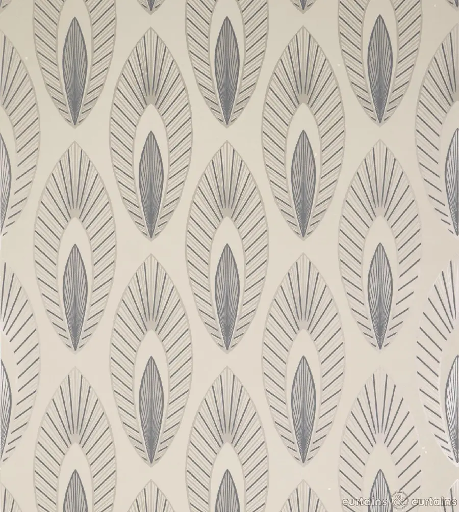 Fabric textures in curtains and decoration with contemporary design