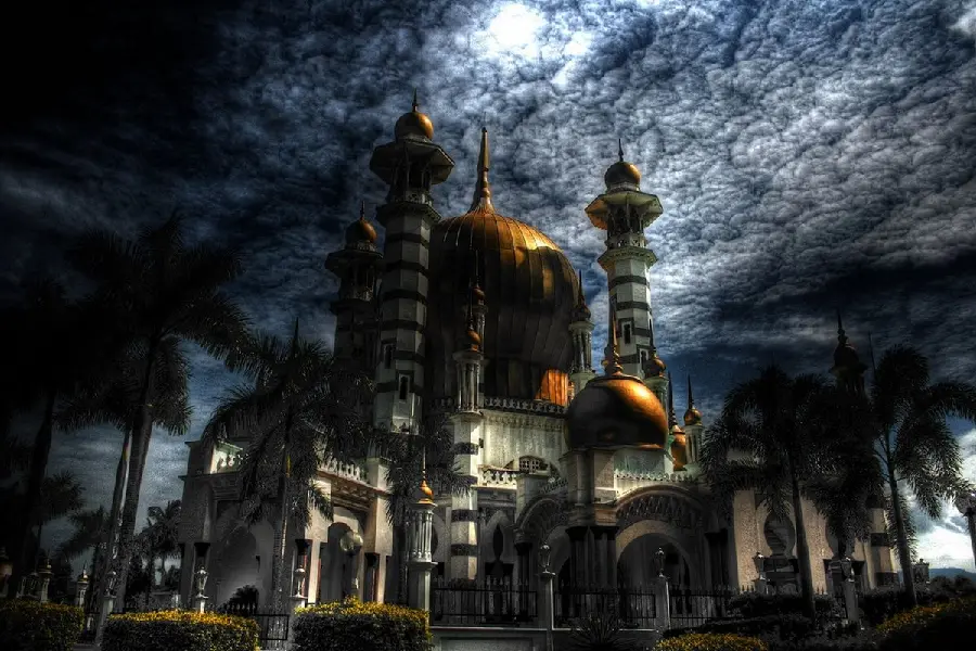The most mysterious HD photo of the shrine and mosque for wallpaper 
