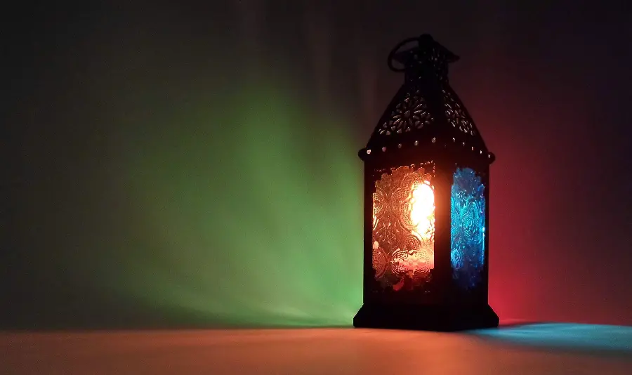 High quality stock photo of the lamp of the mood of worship for writing text 