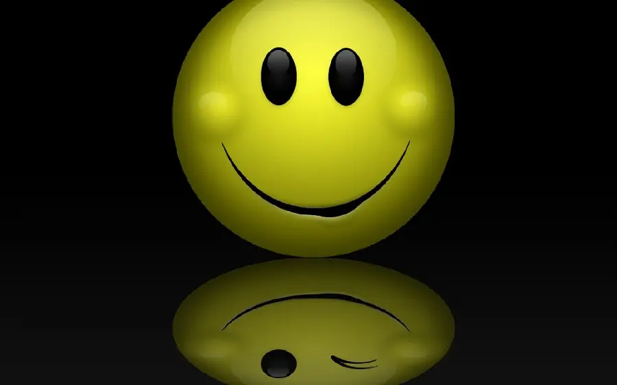  A super beautiful background of yellow emoji with a beautiful smile 