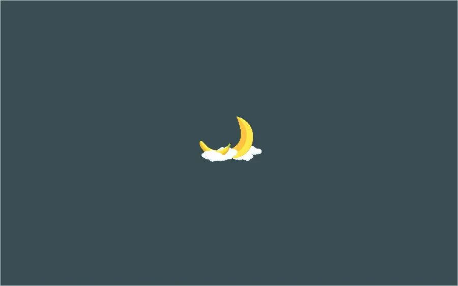 Small Banana Photo in the Middle of 4k Background for Insta Profile 