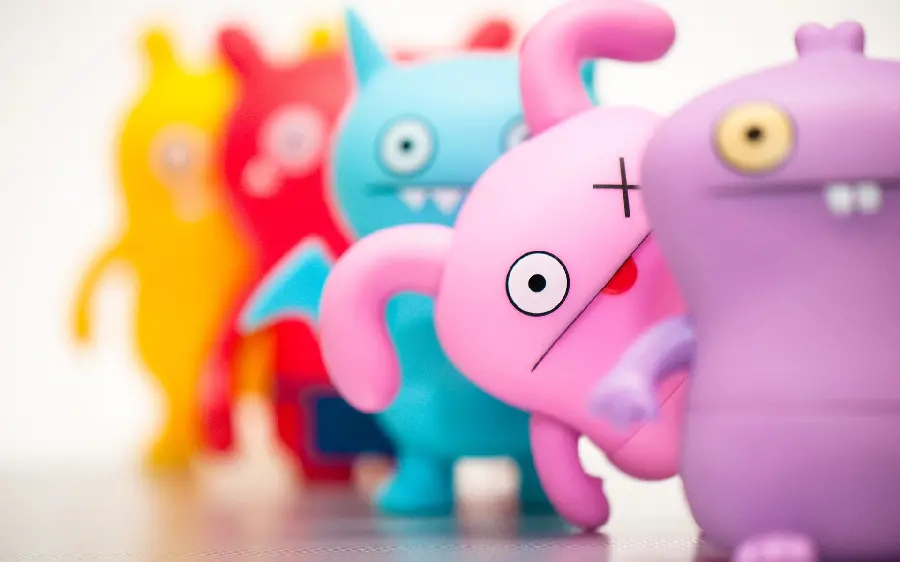 Cute profile picture of colorful cartoon caricatures